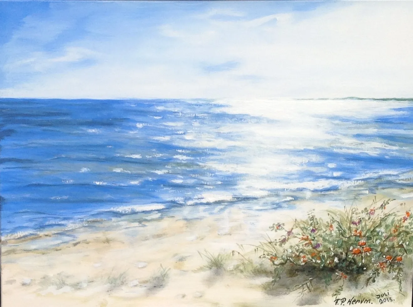 Maleri nr 19 60 cm X 80 cm